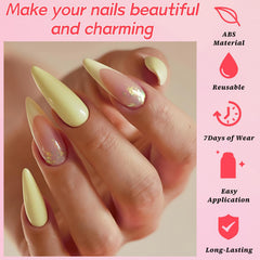 Lifextol stiletto nails application in 3 minutes for fast styling