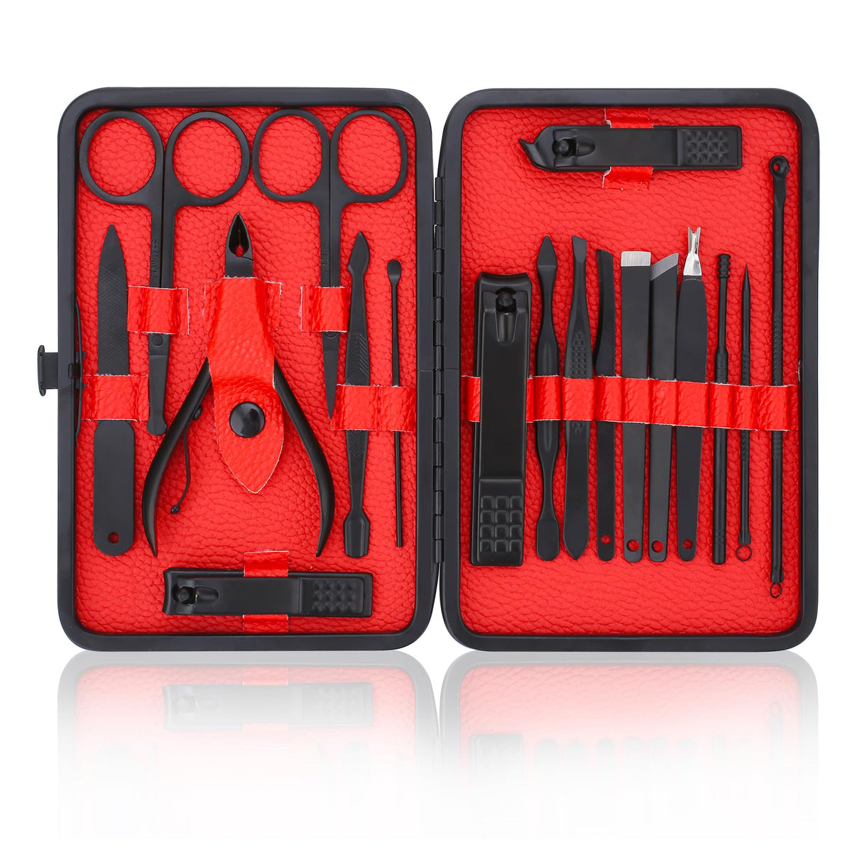 LifHap manicure set stainless steel tools for durable grooming at home