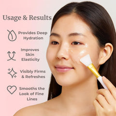 Peel-off film forms overnight after Liftouch mask application