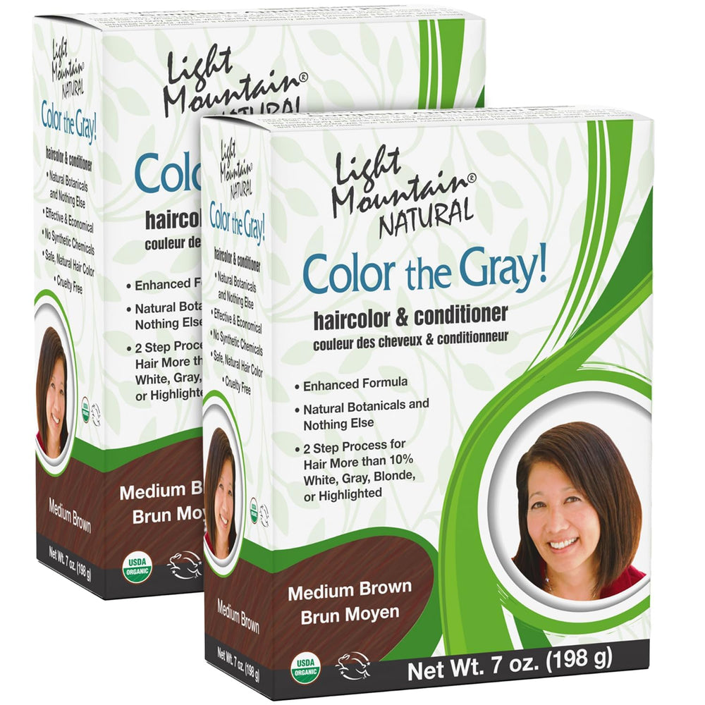 Light Mountain Henna base step ready for smooth color application and even coverage