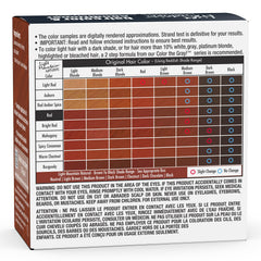 Light Mountain Henna color bottle pour demonstrates easy, even application.
