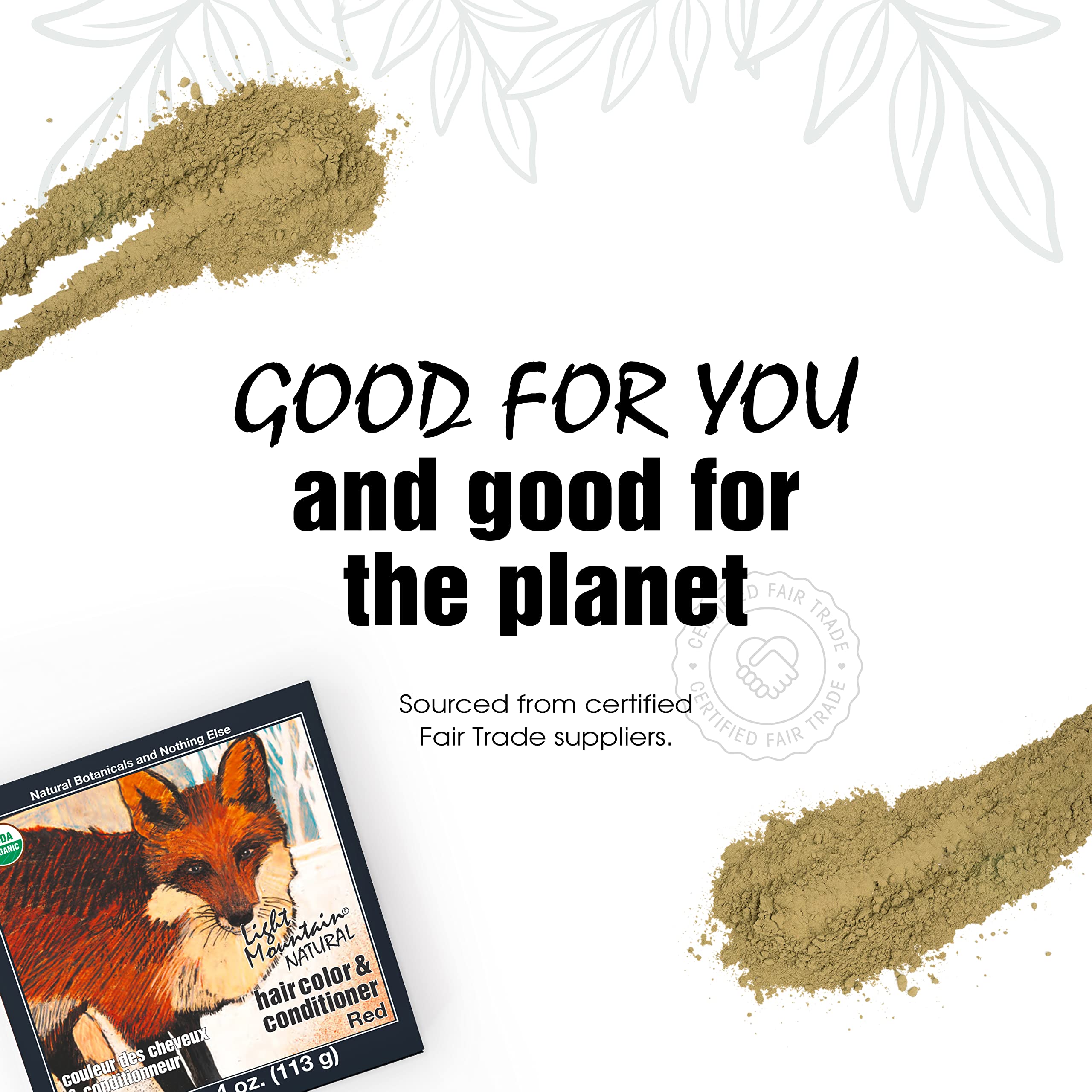 Light Mountain Henna pack of 3 illustrates a ready-to-use kit for ongoing color sessions.
