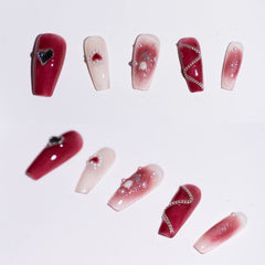 Light Rain salon-quality press-on nails ready in minutes.
