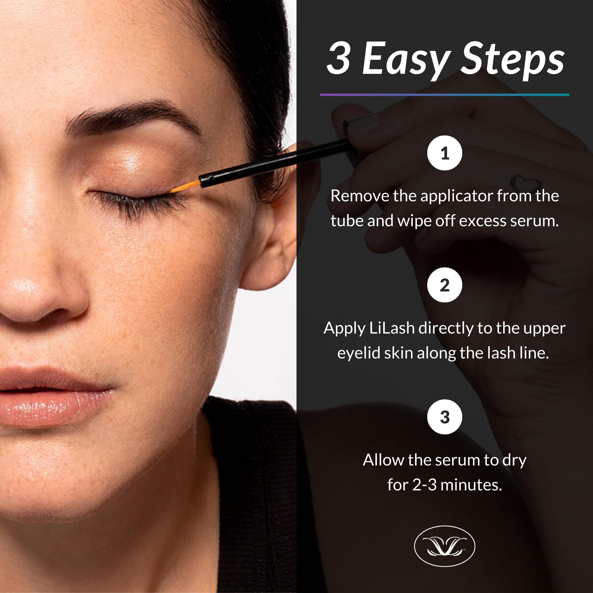 LiLash ingredients include sweet almond oil extract for hydration and conditioning.