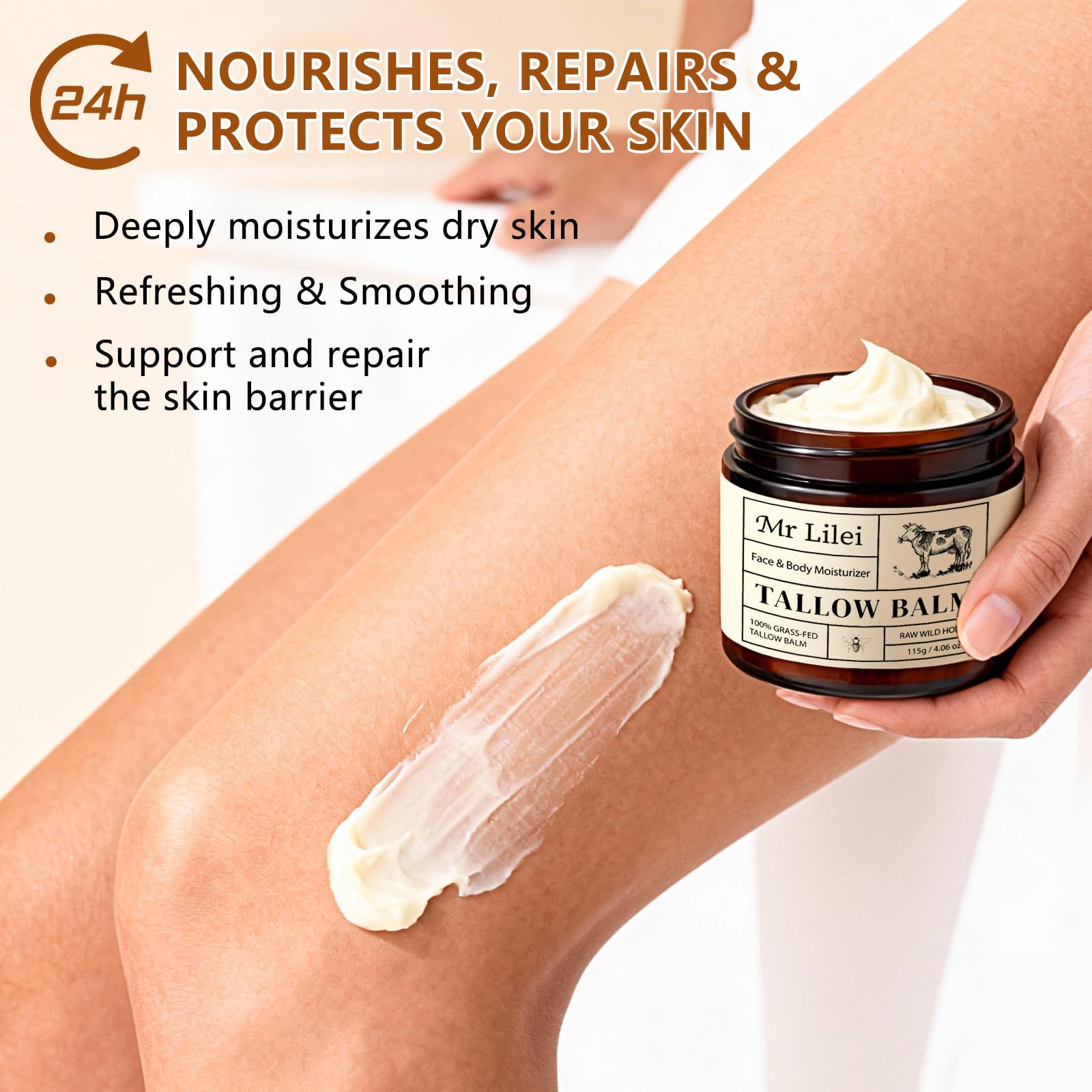 Lilei Beauty skin absorption close-up shows fast-absorbing feel