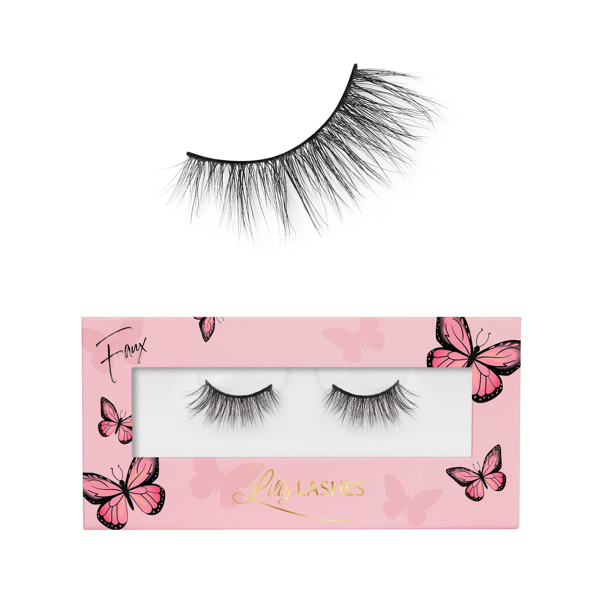 Lilly Lashes Butterfl-eyes outer corner lashes for natural enhancement and easy day-to-night wear