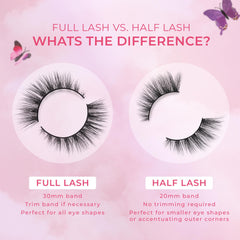 Natural-looking faux mink texture blends with your lashes for seamless fullness