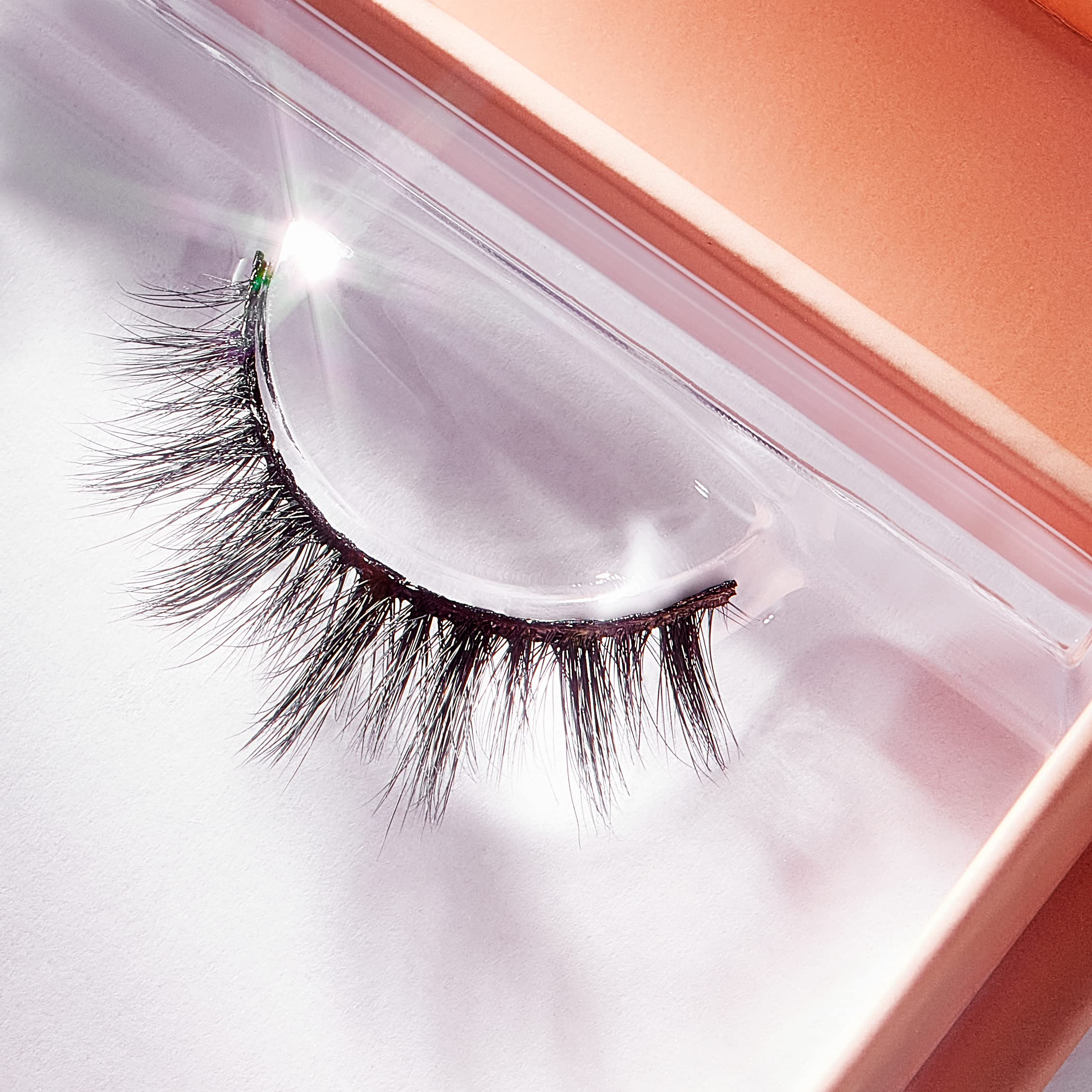 Lilly Lashes handmade mink false eyelashes for elegant wear.
