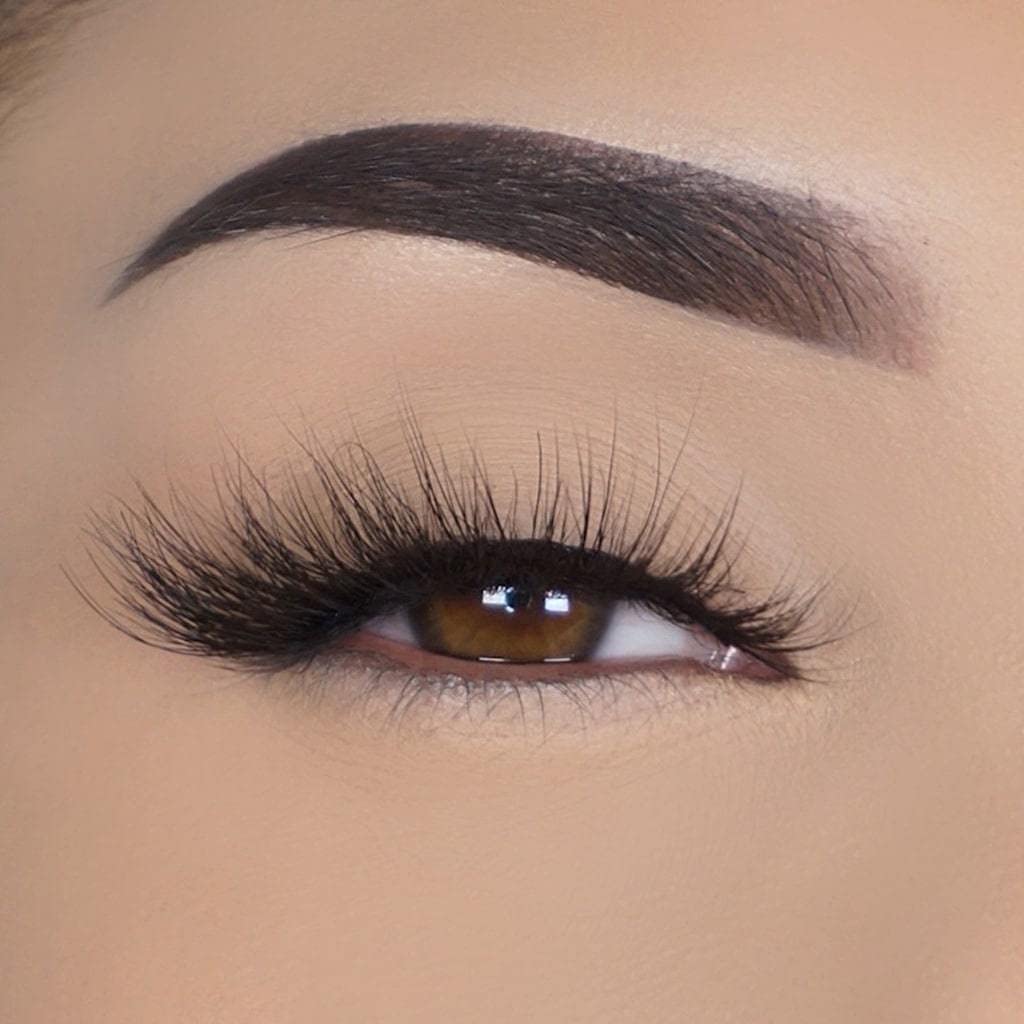 Lilly Lashes handmade mink false eyelashes for a refined look.