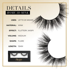 Lilly Lashes long dramatic lashes deliver fluttery, glamorous definition.