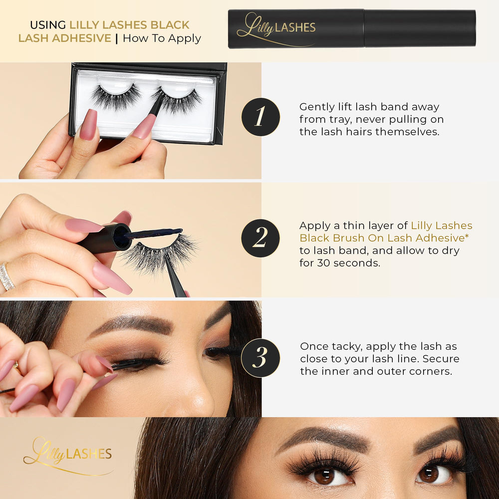 Lilly Lashes Miami 3D Mink application tips for eye shape