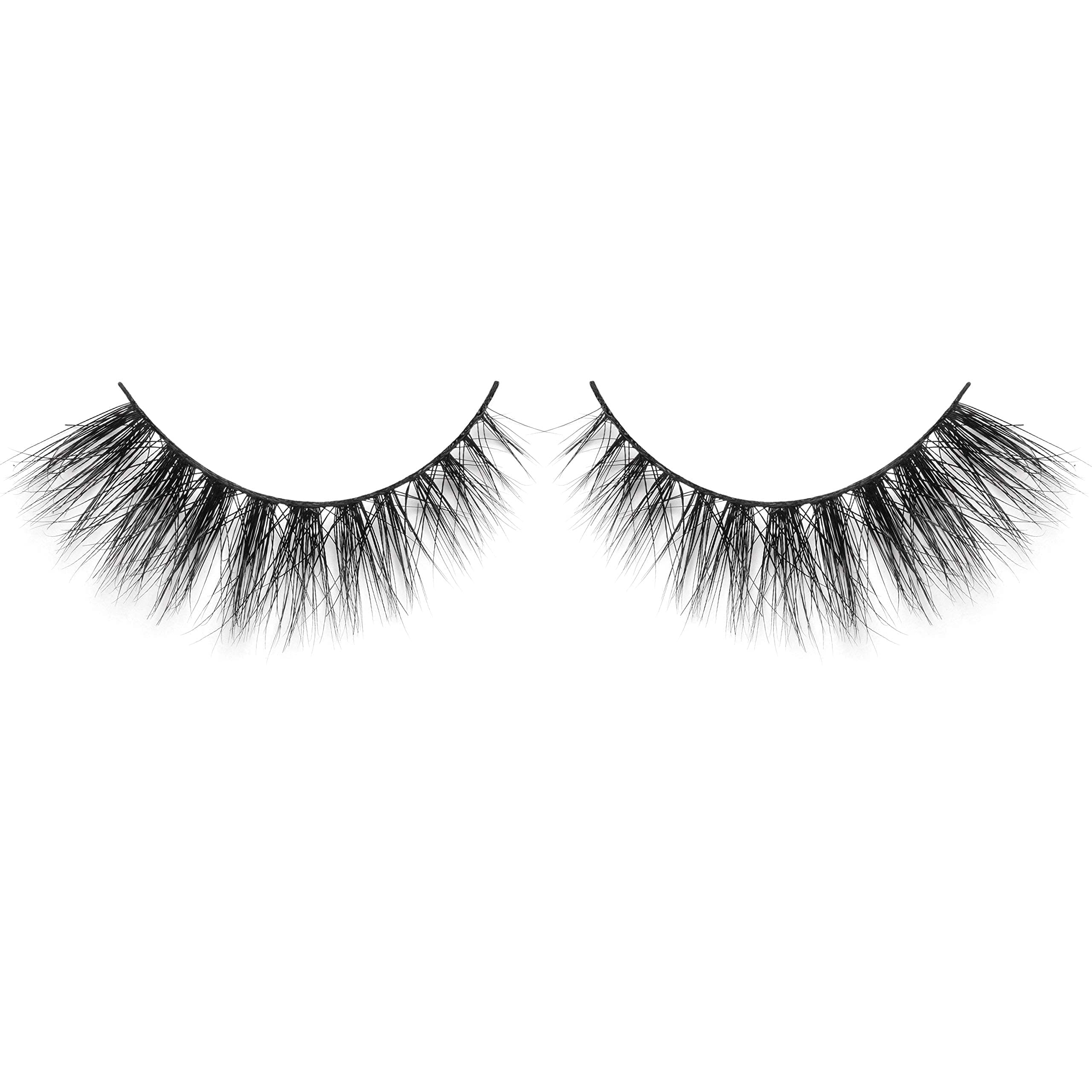 Strip lashes from Lilly Lashes with glue not included enable easy at-home application.