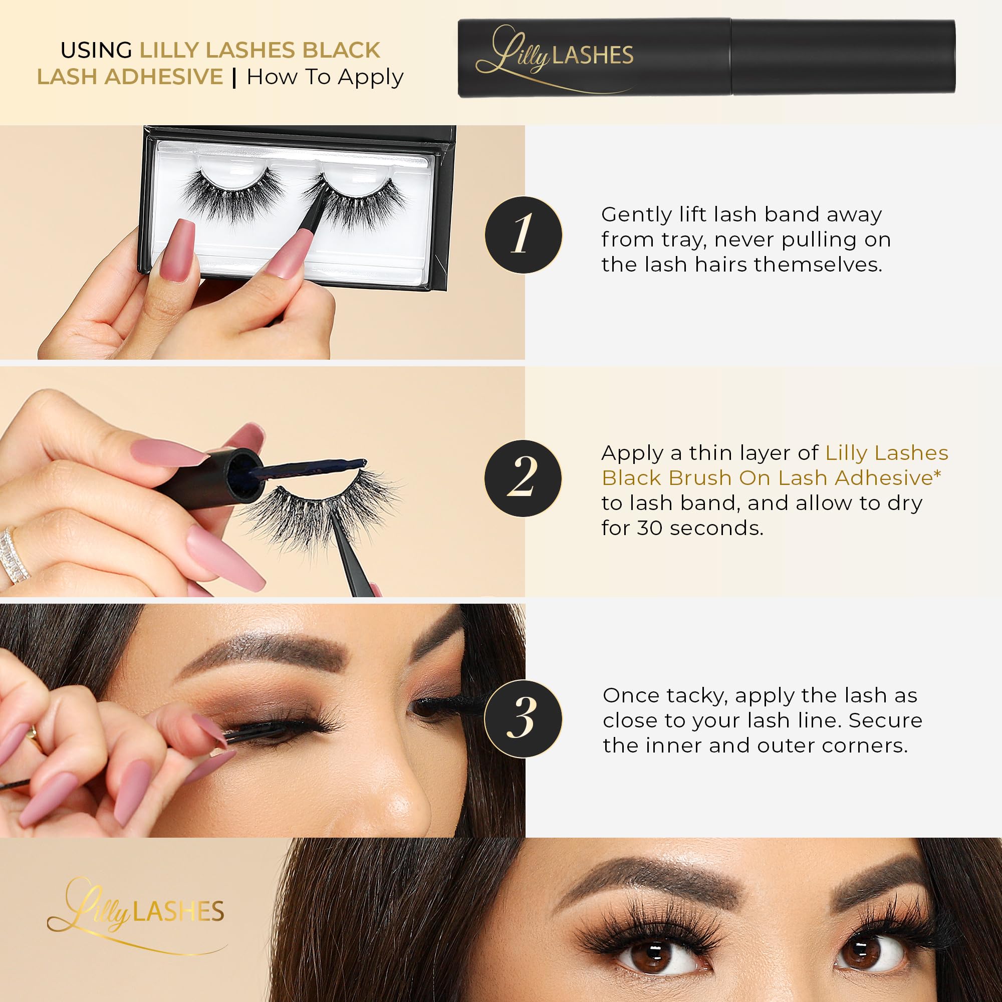 Lilly Lashes Sydney easy-apply individual lashes for simple wear