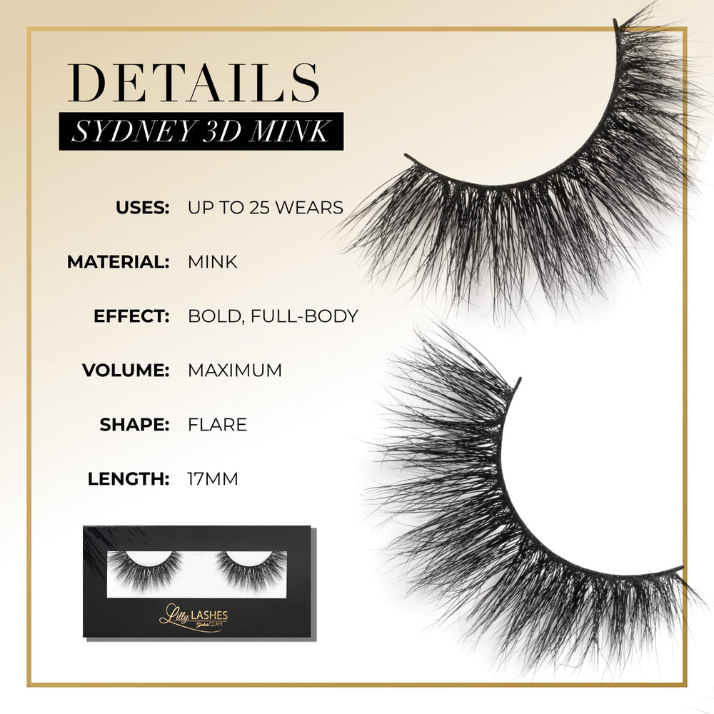 Lilly Lashes Sydney long dramatic lashes for bold volume