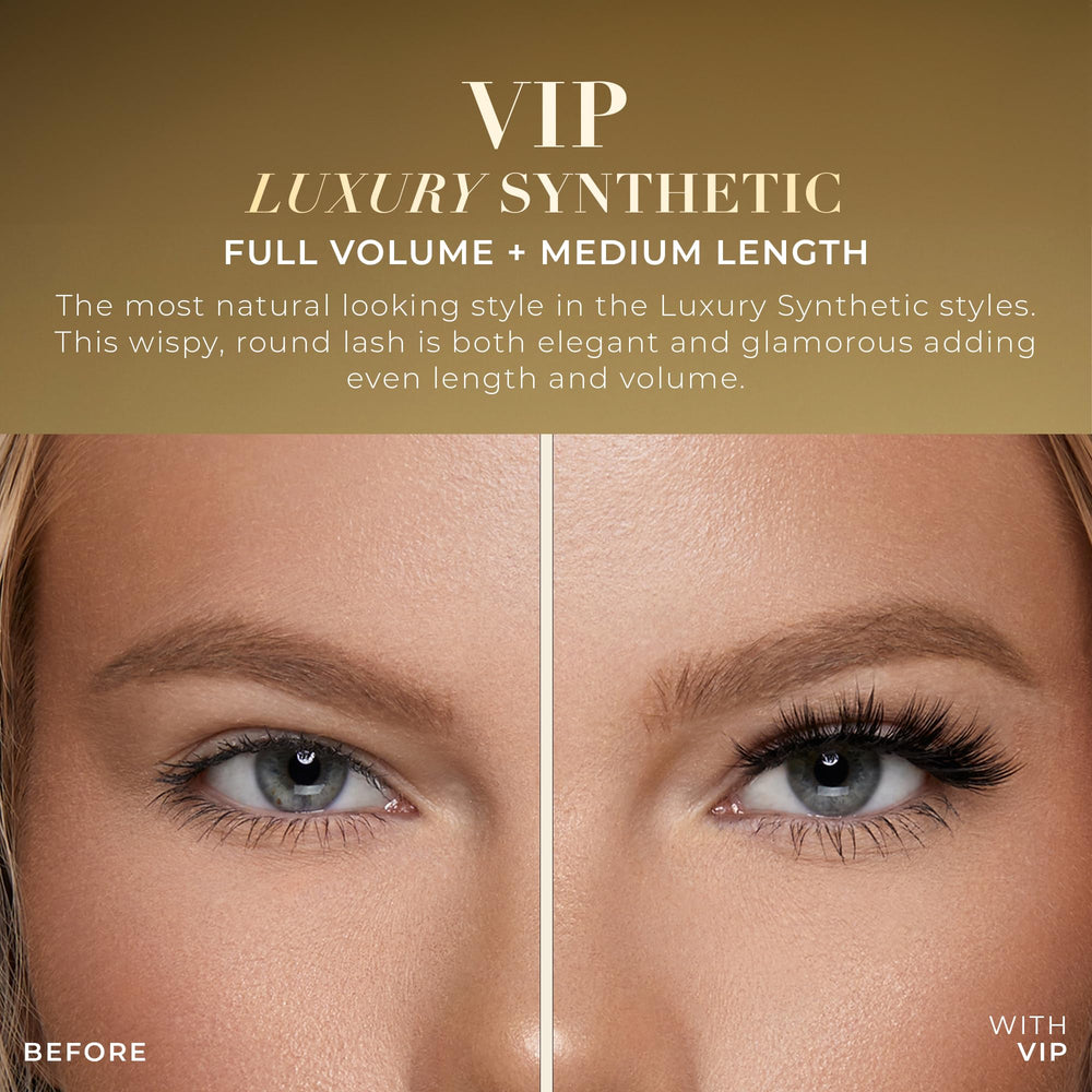 Lilly Lashes wispy volume round shape for flattering eye definition