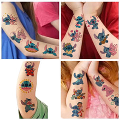 Lilo and Stitch stitch kid-friendly tattoos offer mess-free, removable fun.