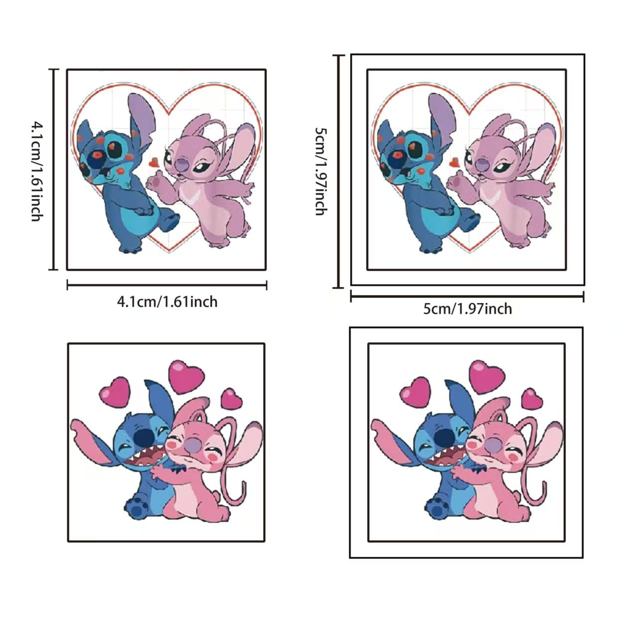Lilo and Stitch stitch party designs tattoos add colorful décor for celebrations.