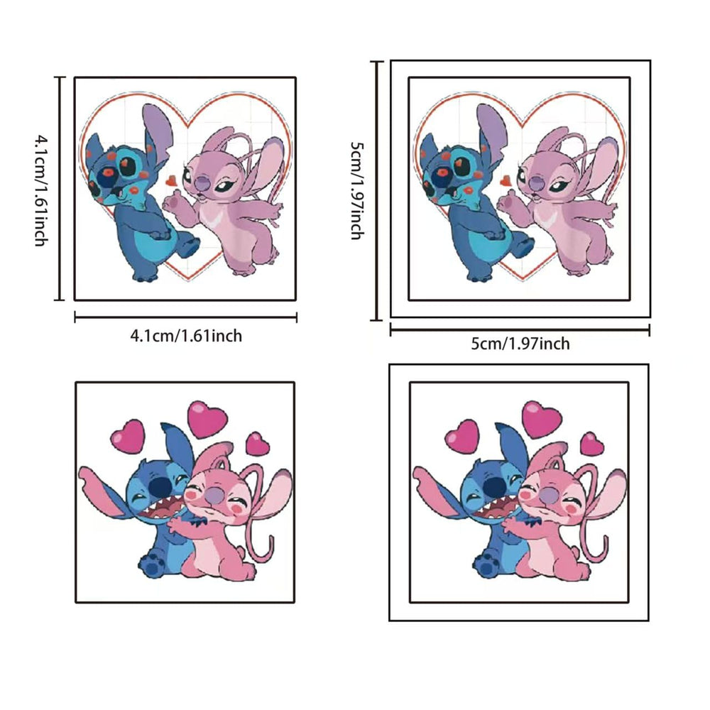 Lilo and Stitch stitch party designs tattoos add colorful décor for celebrations.