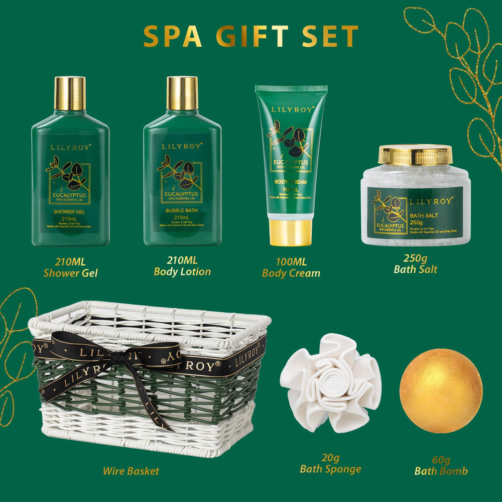 LILY ROY shower gel bottle in set for refreshing daily cleansing at home.