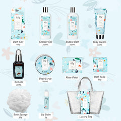 LILY ROY shower gel and bubble bath for refreshing cleanse.