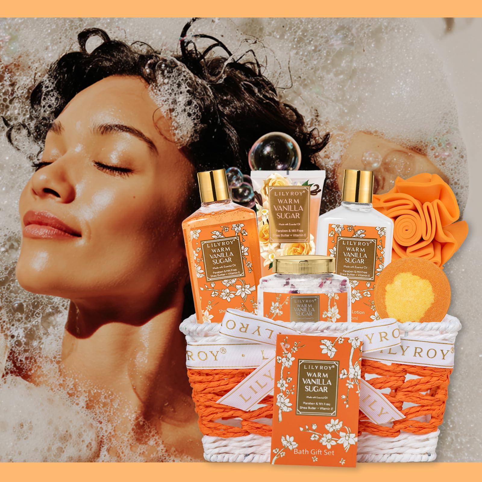 LILY ROY EVA Sponge helps create rich lather during showers