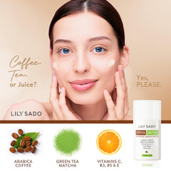 LILY SADO Tea+C cream jar with creamy texture supports daily moisture