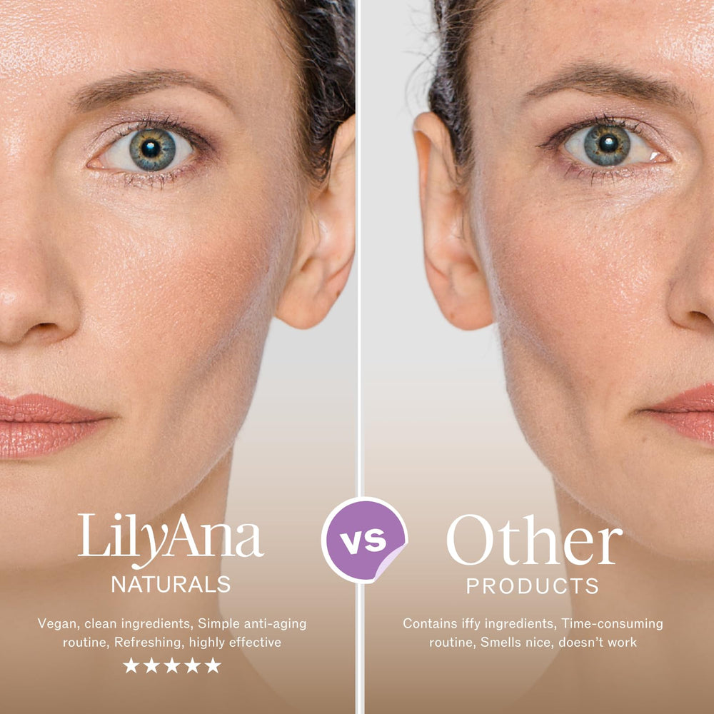 LilyAna Naturals brightening eye cream glow around the eye area