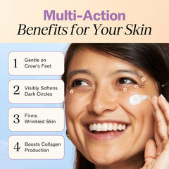 Application douce et absorption rapide du contour des yeux LilyAna Naturals