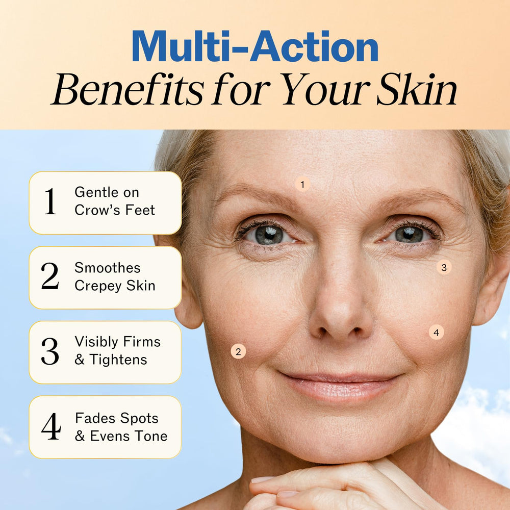 LilyAna Naturals face application – easy AM/PM use on facial skin.