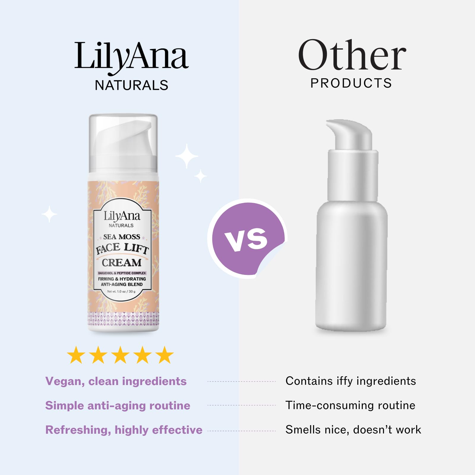 LilyAna Naturals USA-made packaging showcases domestic production and quality control