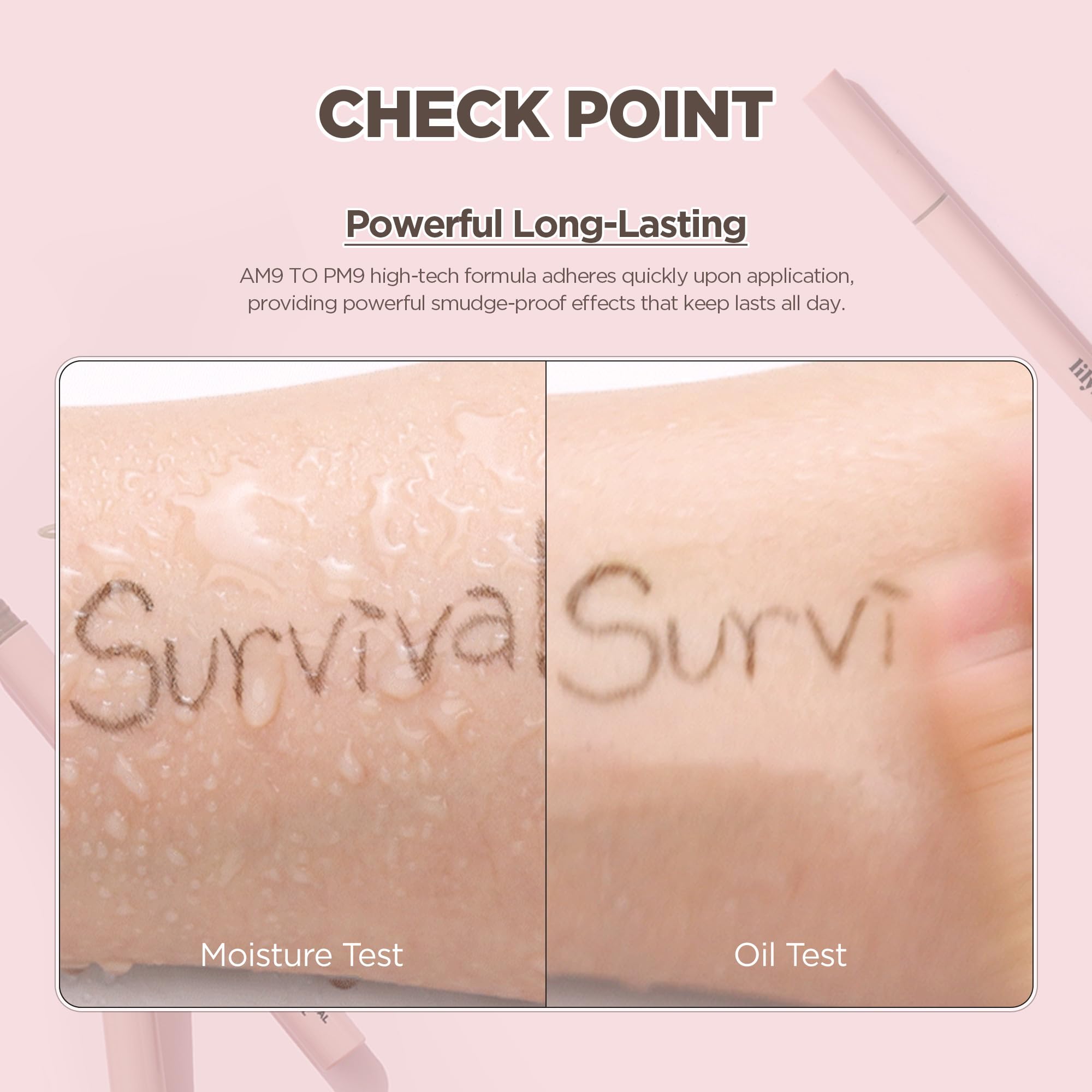 Lilybyred AM9 to PM9 fast-drying formula prevents smudging