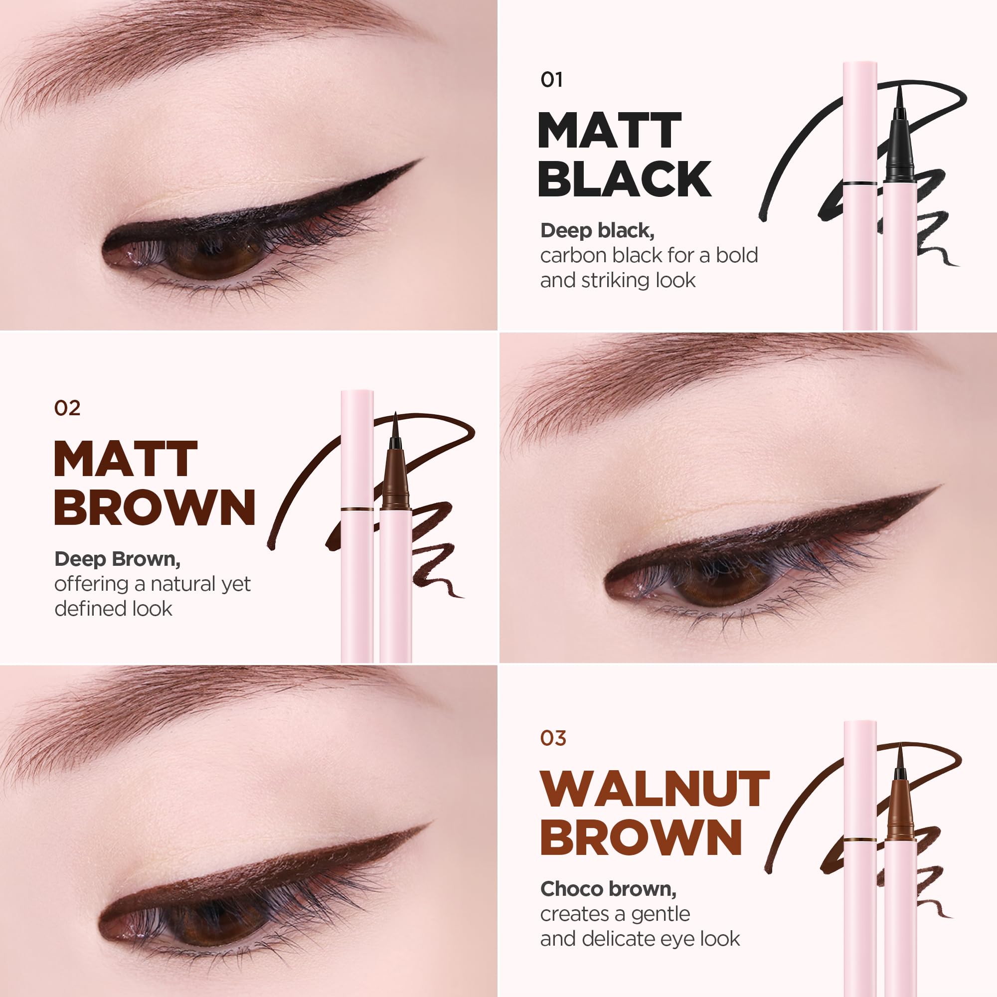 Lilybyred AM9 to PM9 precision tip enables delicate lines and bold wings