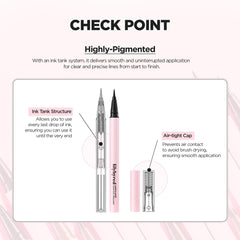 Lilybyred AM9 to PM9 waterproof test demonstrates smudge-proof wear during moisture exposure