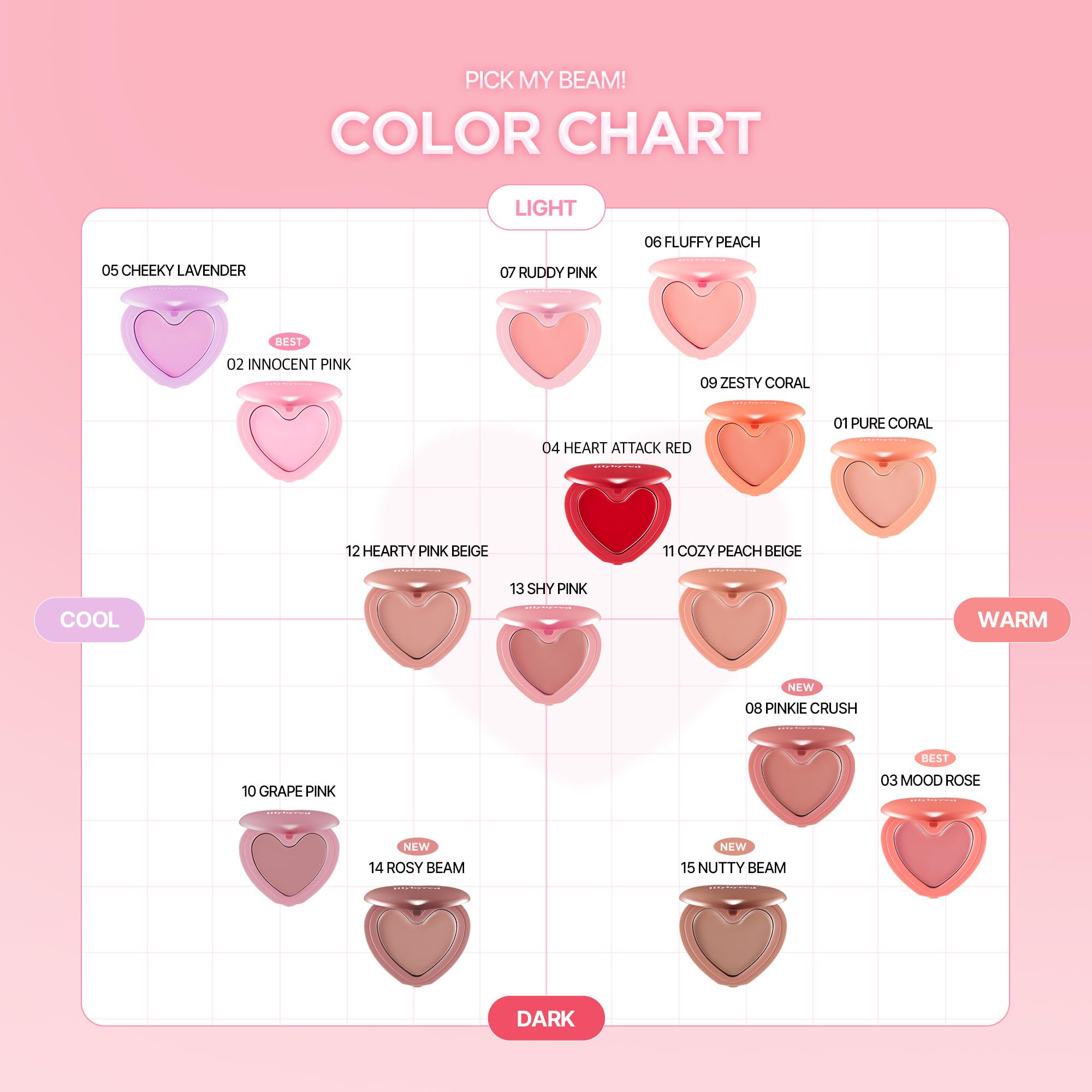 Lilybyred Luv Beam Cheek Balm is lightweight and travel friendly for touch ups on the go.