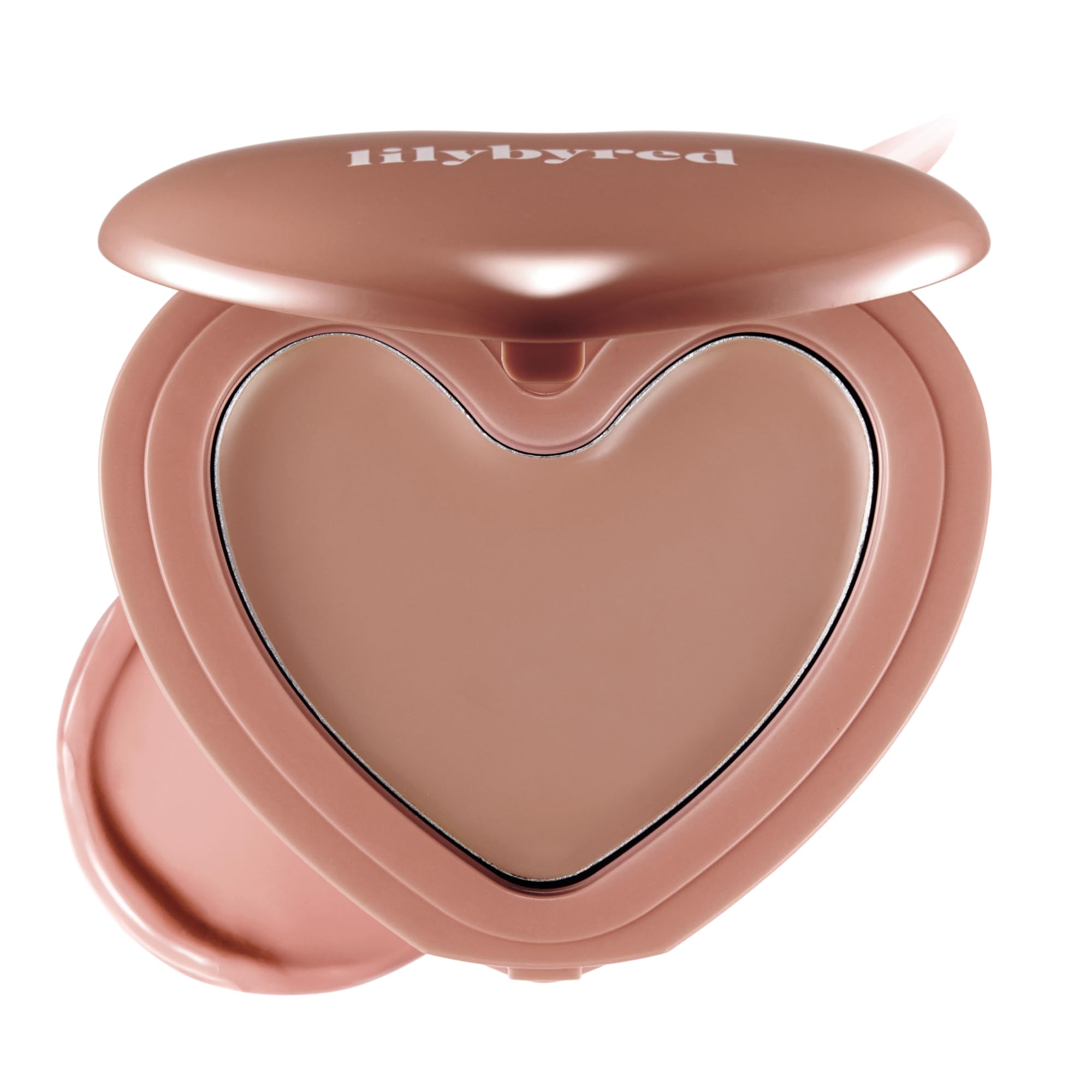 lilybyred Luv Beam Cheek Balm in heart-shaped blush for a natural radiant flush