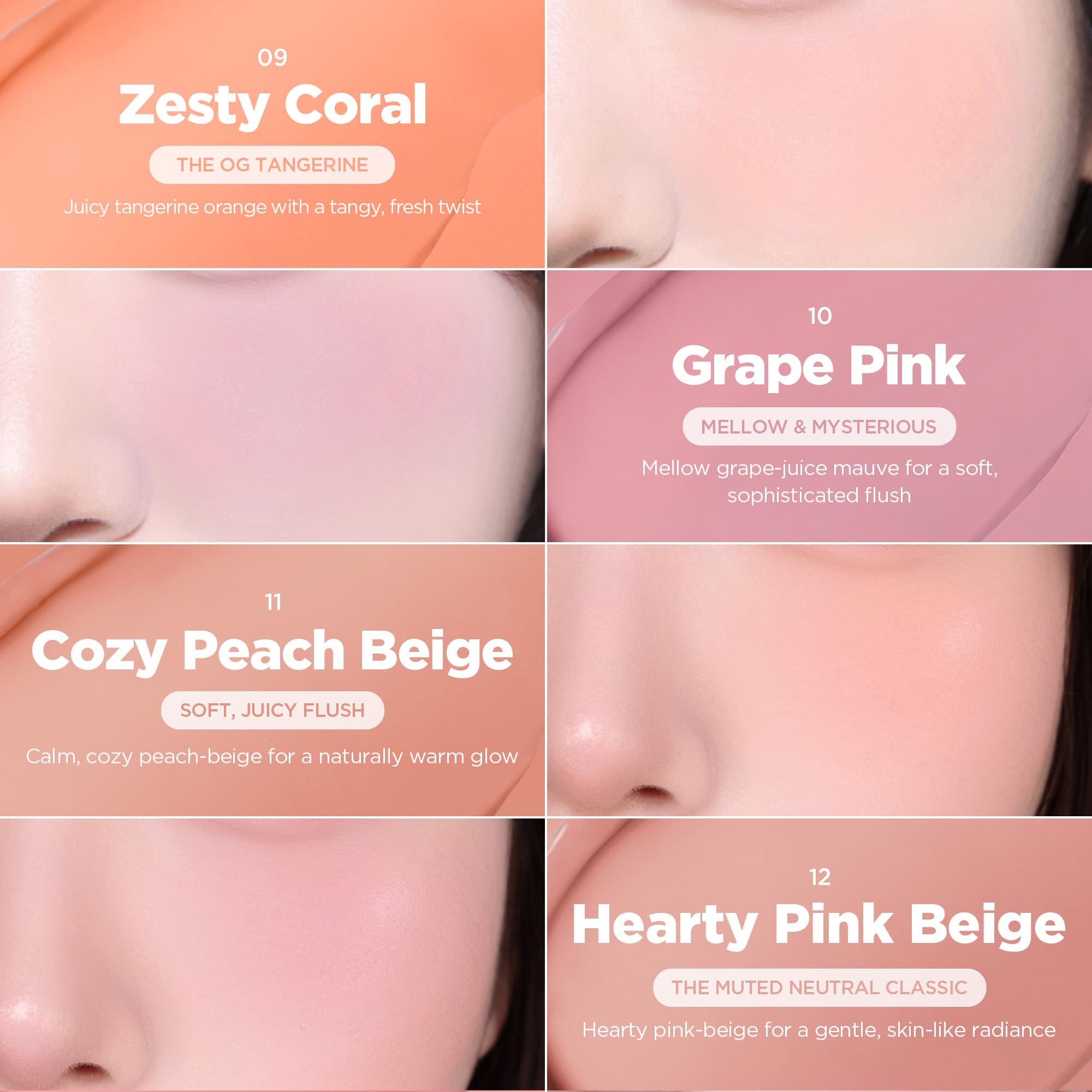 Lilybyred Luv Beam Soft Creamy Blend close-up captures velvet, non-powdery texture.