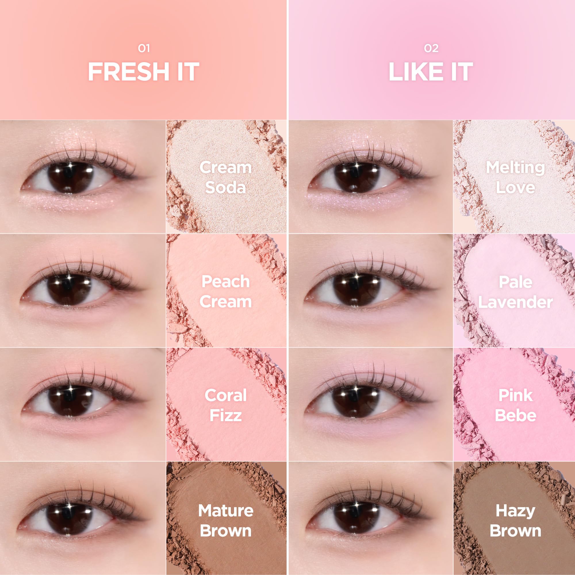 Lilybyred Mood It Palette mini compact design for on-the-go touch-ups.