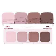 Lilybyred Mood It Palette open with four tones for quick, daily tone-matched looks.