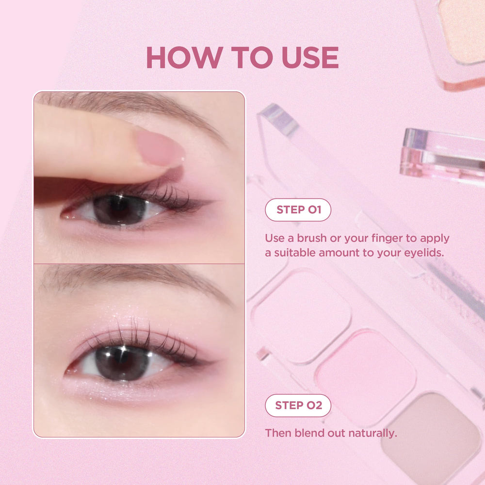 Lilybyred Mood It Palette usage demo suggests easy layering for daily looks.