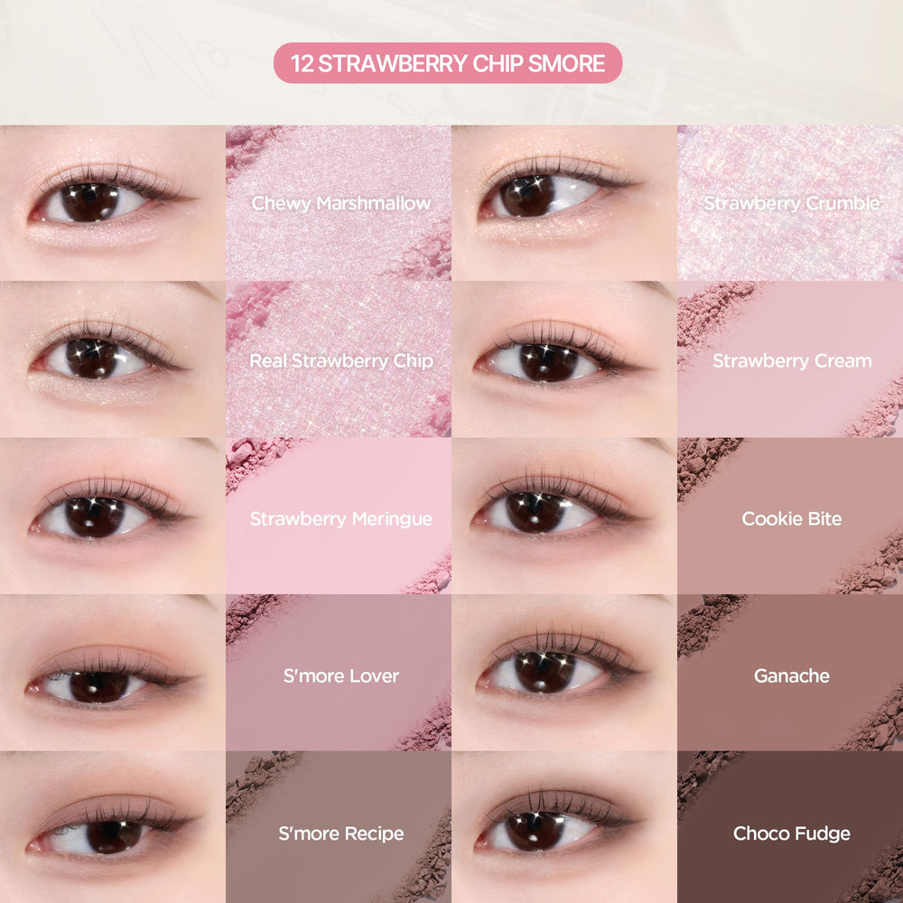 Lilybyred Mood Keyboard lightweight formula allows easy layering and precise color buildup.