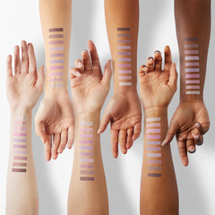 lilybyred Mood Keyboard shimmer shades capture radiant glow on lids.