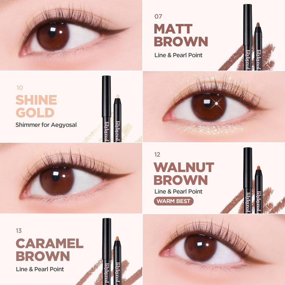 lilybyred Starry Eyes supports versatile styles from soft shadows to bold liners.