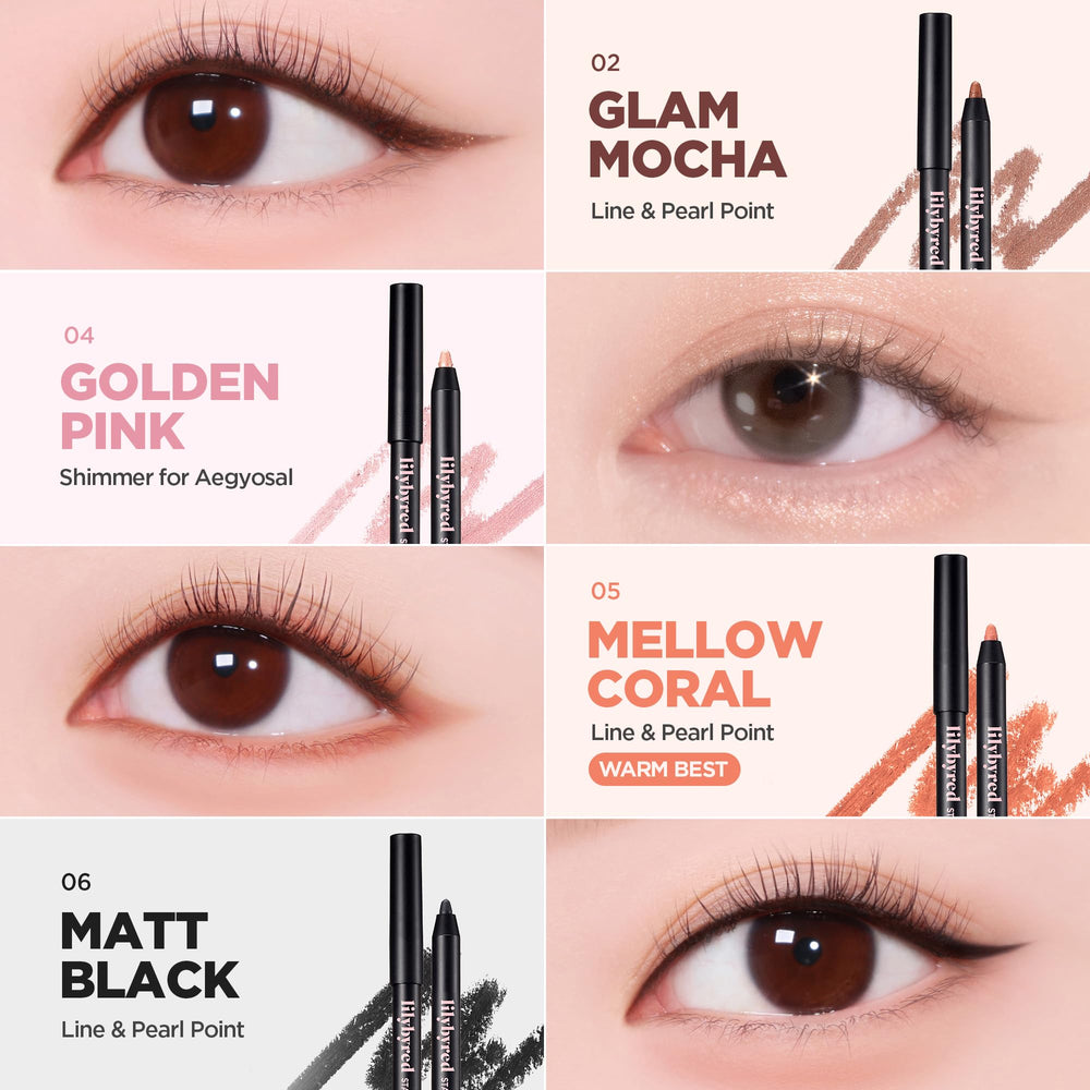 lilybyred Starry Eyes ensures crisp lines with a twist-up design.