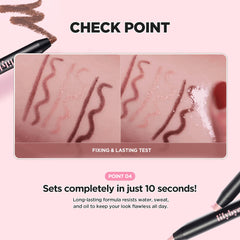 lilybyred Starry Eyes gel eyeliner offers smooth glide for easy blending.