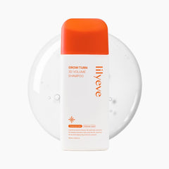 Lilyeve GrowTurn built-in brush close-up for deep scalp cleansing and exfoliation