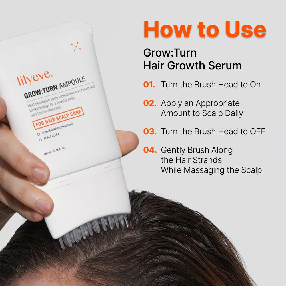 GROWTURN soothing scalp care for dry, irritated skin