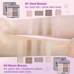 Lilyloria shimmer highlighter pan for radiant glow