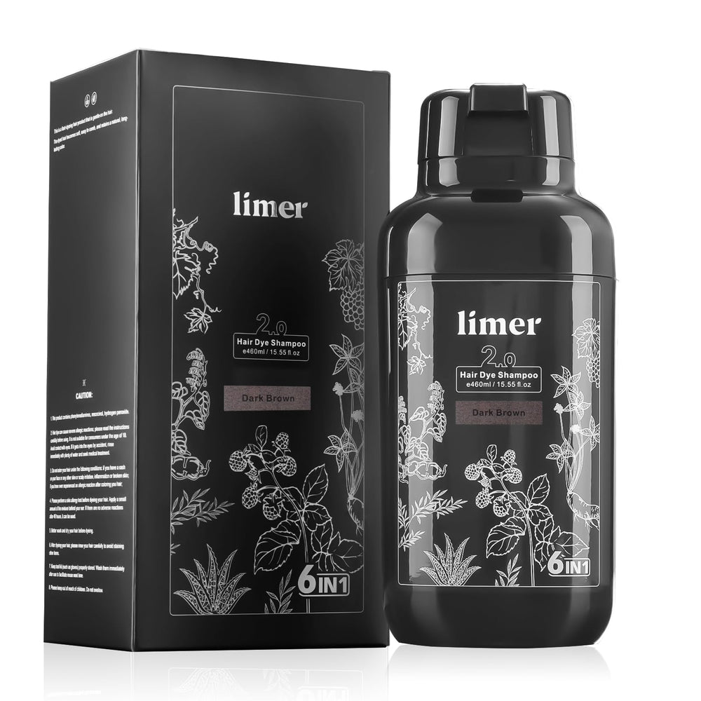 Limer All hair types color-shampoo for straight, wavy, curly hair.