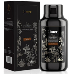 Limer Hair Dye Shampoo coffee color bottle enhances natural tone