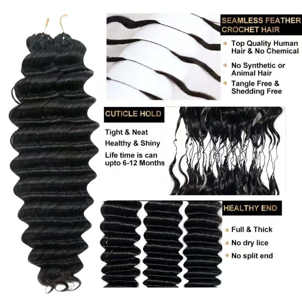 Limited Beauty natural black 14inch loose wave for versatile styling options.
